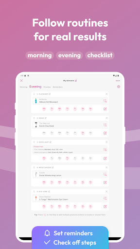 Skincare Routine: FeelinMySkin screenshot 11