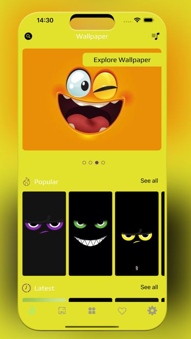 Silly Smiles Live Wallpapers screenshot 1