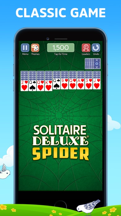 Spider Solitaire Deluxe® 2 screenshot 1