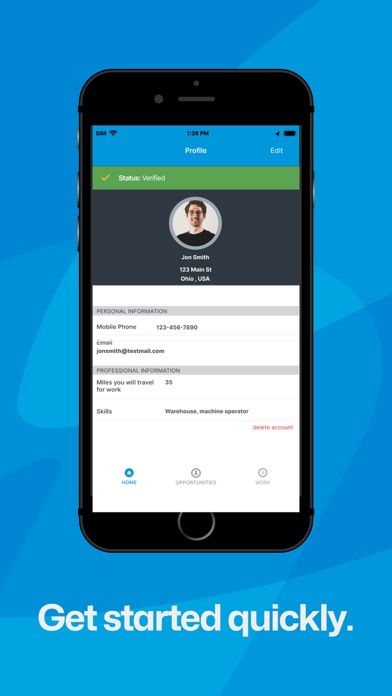 Staffmark WorkNOW screenshot 2