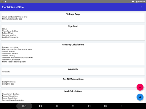 Electrician's Bible screenshot 9