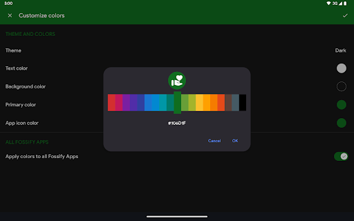 Fossify Thank You screenshot 11