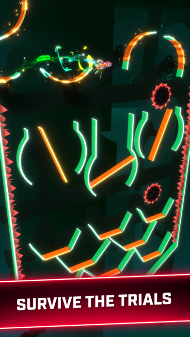 Rider Worlds - Neon Bike Races screenshot 2