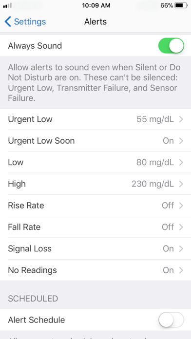Dexcom G6 screenshot 6