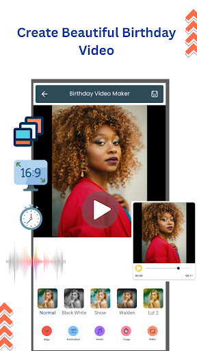 Birthday video maker screenshot 3