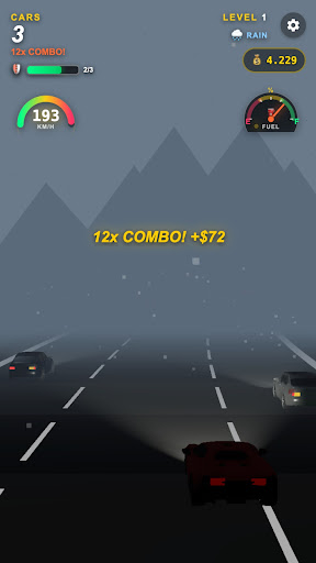 Retro Road Racer - Car Racing screenshot 4
