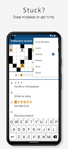 Acrostic Crossword Puzzles screenshot 6