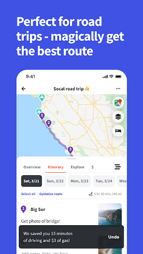 Wanderlog - Trip Planner App screenshot 2