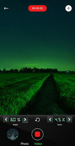 Night Camera Mode: Video Photo screenshot 2