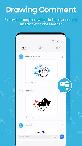 PENUP – Drawing-sharing SNS screenshot 2