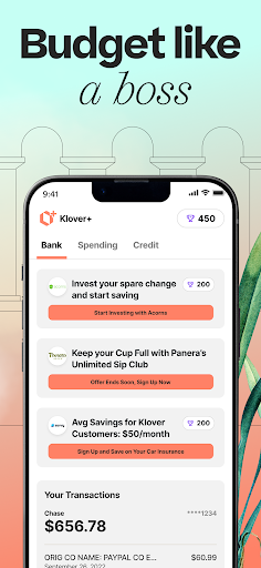 Klover - Instant Cash Advance screenshot 1