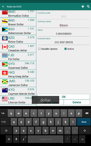 Currency Converter Plus screenshot 9