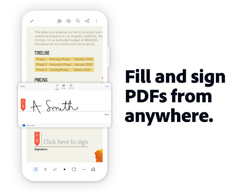 Adobe Acrobat Reader: Edit PDF screenshot 1