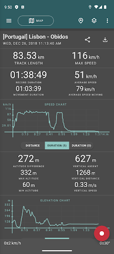 Geo Tracker - GPS tracker screenshot 1