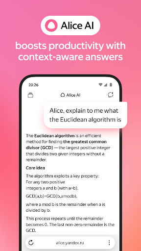 Yandex Browser with Alice AI screenshot 1