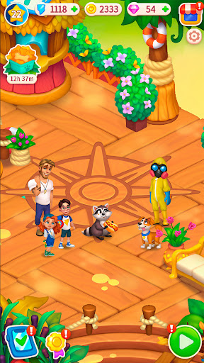 Secrets of Paradise Merge Game screenshot 3