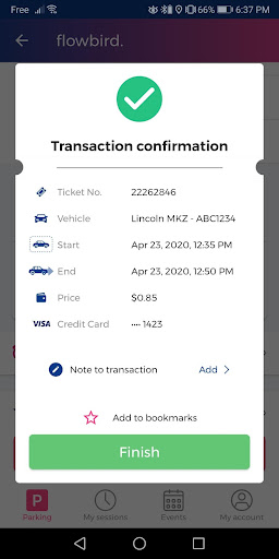 Flowbird Parking screenshot 1
