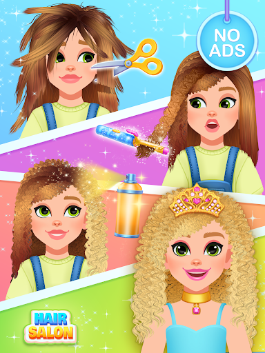 Hair Salon Games For Kids screenshot 16