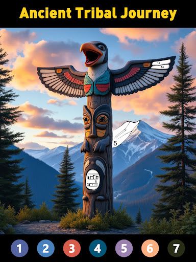 Tribal Art Coloring Book screenshot 3