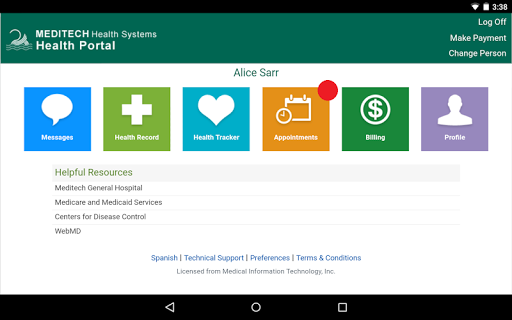 MEDITECH MHealth screenshot 3