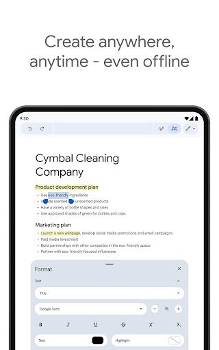Google Docs screenshot 7