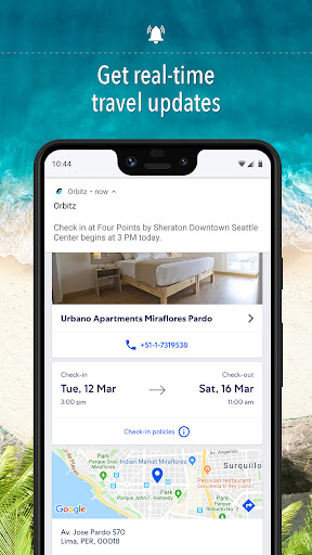 Orbitz Hotels & Flights screenshot 1