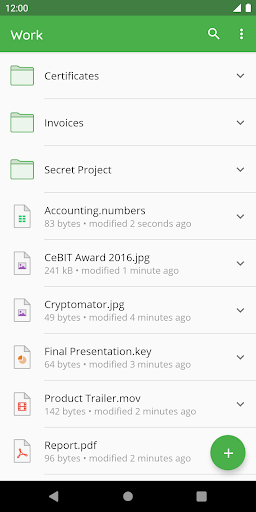 Cryptomator screenshot 6