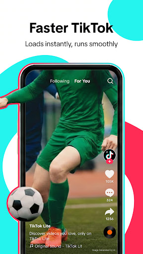 TikTok Lite - Faster TikTok screenshot 1
