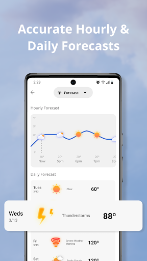 Weather Now Launcher - Radar screenshot 1