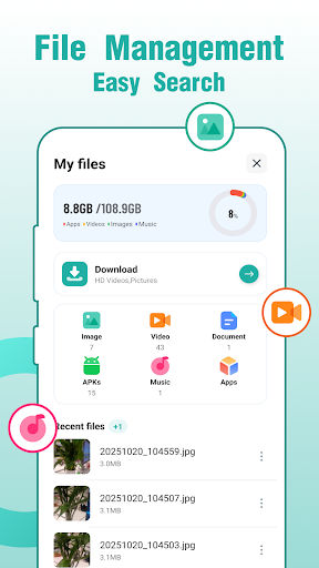 Fly Browser-Search & Private screenshot 1