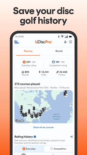 UDisc Disc Golf App screenshot 4