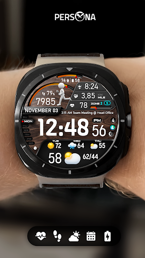PER23 Digital Watch Face screenshot 7
