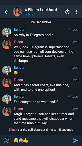 Telegram X screenshot 2