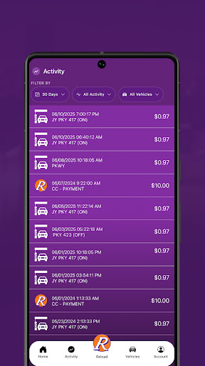 E-PASS Toll App screenshot 3