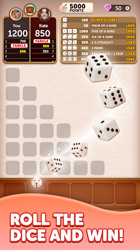 Farkle Dice Roll screenshot 3