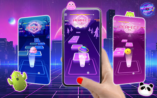 Music Hop: EDM Rush screenshot 1