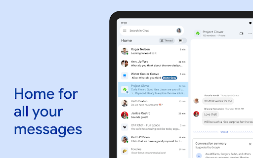 Google Chat screenshot 21