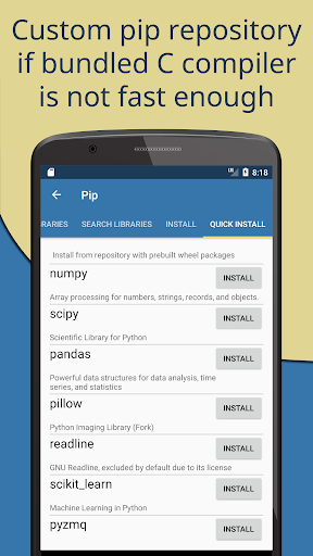 Pydroid 3 - IDE for Python 3 screenshot 8