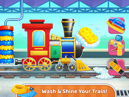 Train Station Game for Kids screenshot 4