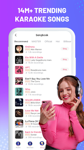 StarMaker: Sing Karaoke Songs screenshot 1