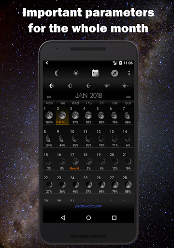Moon Phase Calendar screenshot 3