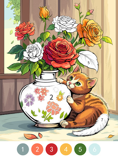 Vivid Color Paint By Number screenshot 13