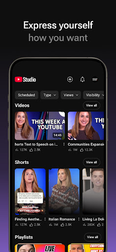 YouTube Studio screenshot 3