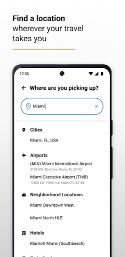 Hertz Rent-a-Car screenshot 7