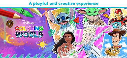 Disney Coloring World screenshot 5