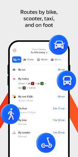 Yandex Maps and Navigator screenshot 2