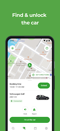 Zipcar screenshot 1