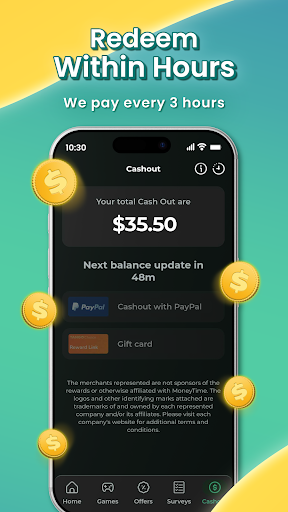 MoneyTime - Play & Earn Money screenshot 2