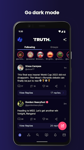 Truth Social screenshot 3