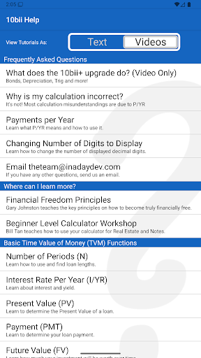 10bii Financial Calculator screenshot 1